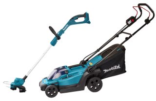 Makita DLM330SM incl. 4,0 Ah Accu + Makita DUR193Z (zonder accu)