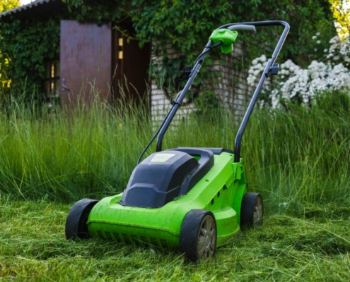 elektrische grasmaaier start niet